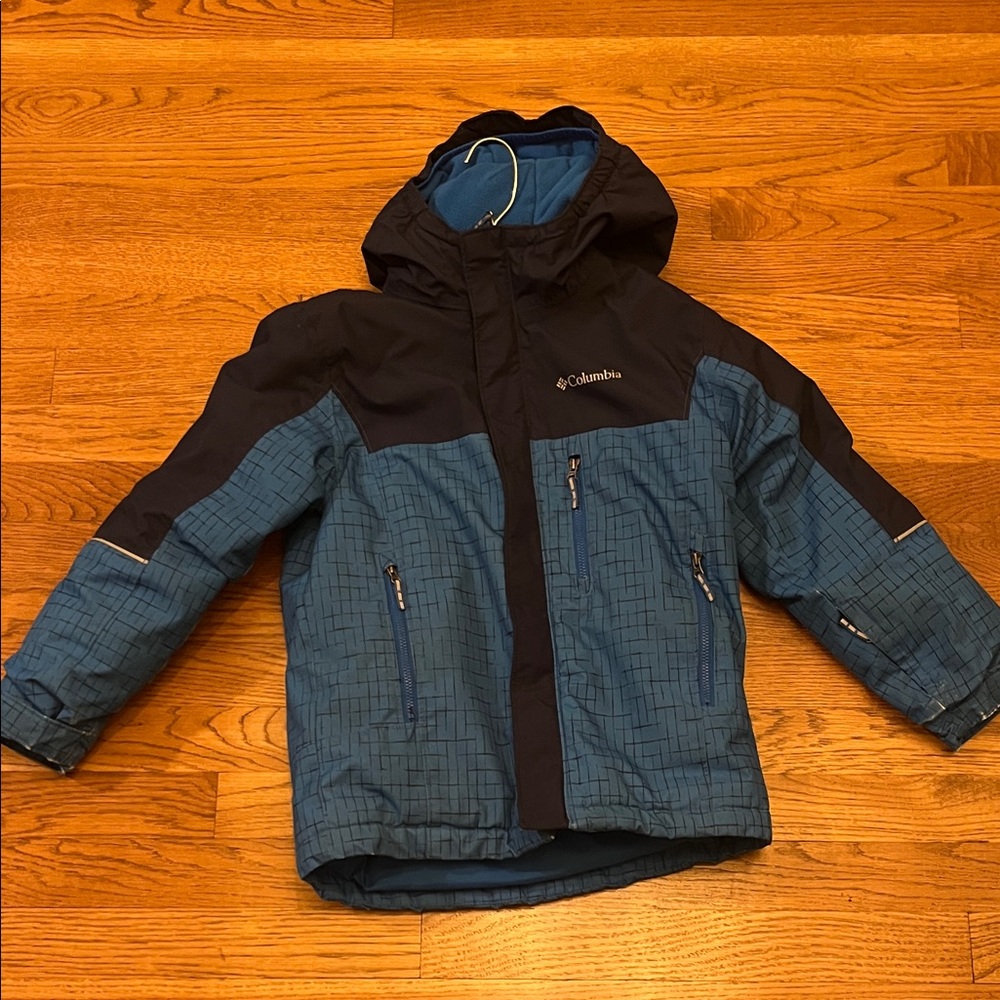 Columbia Kids Two-Tone Blue Puffer Jacket